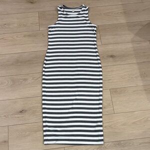 L'AGENCE Women's Nura Racerback Midi Dress